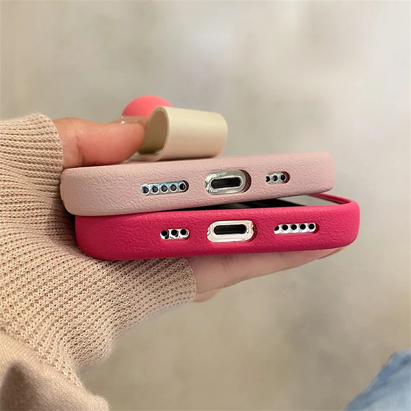 iPhone - Pear Ring Buckle Case