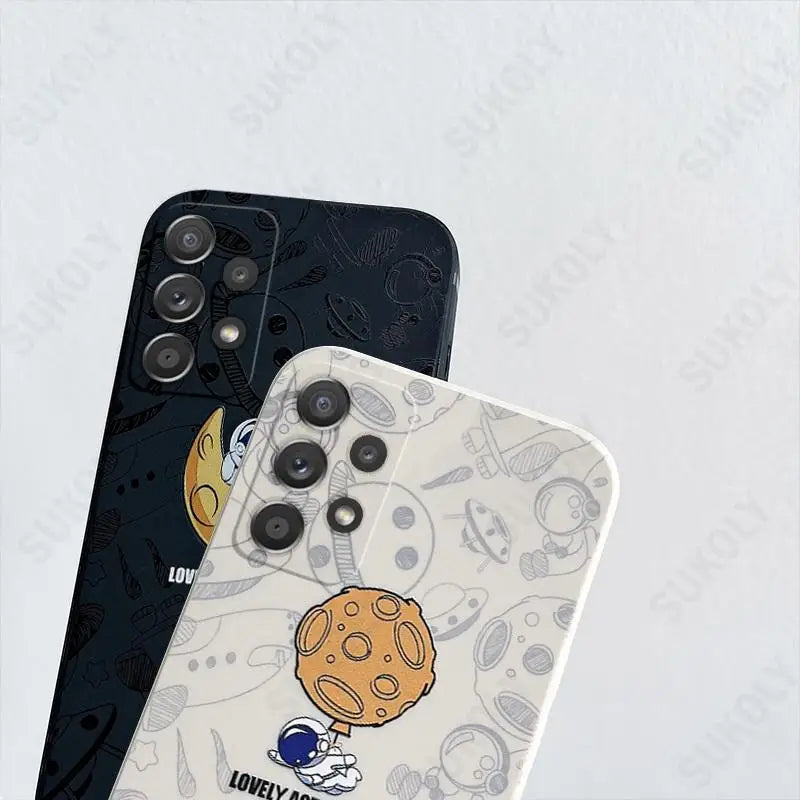 Cosmic Astronaut Silicone Case - Galaxy