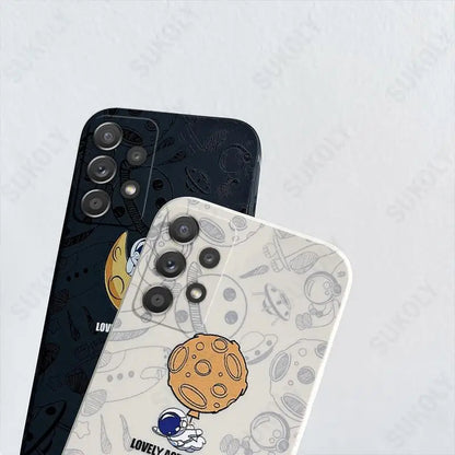 Cosmic Astronaut Silicone Case - Galaxy