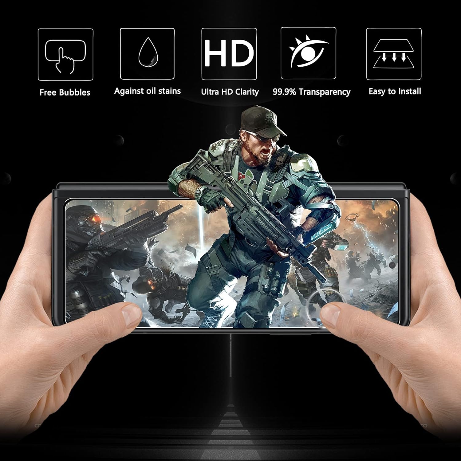 Galaxy Z Fold4 Tempered Glass