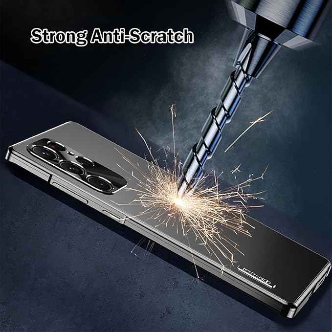 Galaxy - Luxury Metal Straight Edge Case