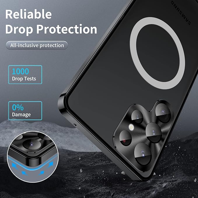 Galaxy S Series - Frosted MagSafe Glass Case