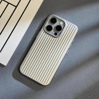 Ribbed Metallic Case - iPhone