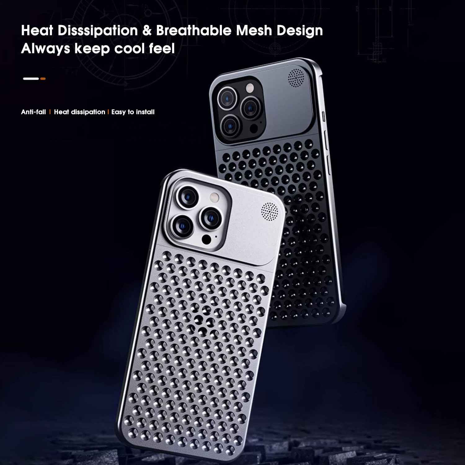 iPhone 15 Series - Aluminium Frameless Case