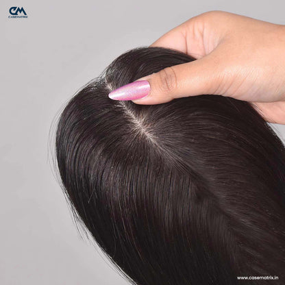 Silk Base Human Hair Topper 4.5*6Inc
