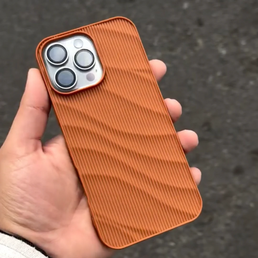 Rusty Wavy Silicone Case