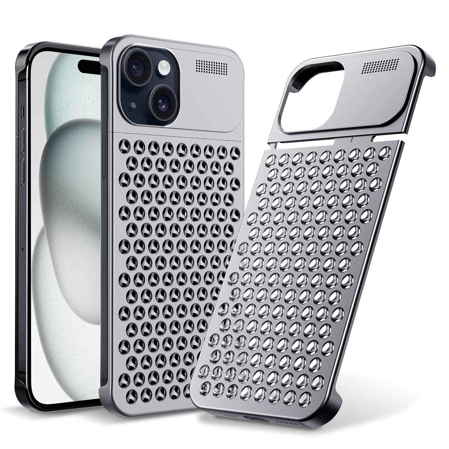 iPhone 15 Series - Aluminium Frameless Case