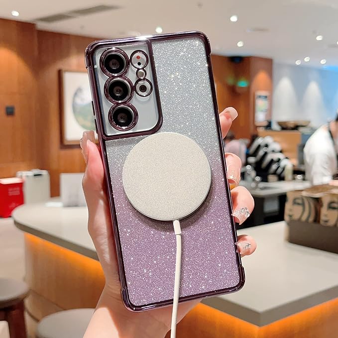 Galaxy Series - Luxury Glitter Magsafe Case