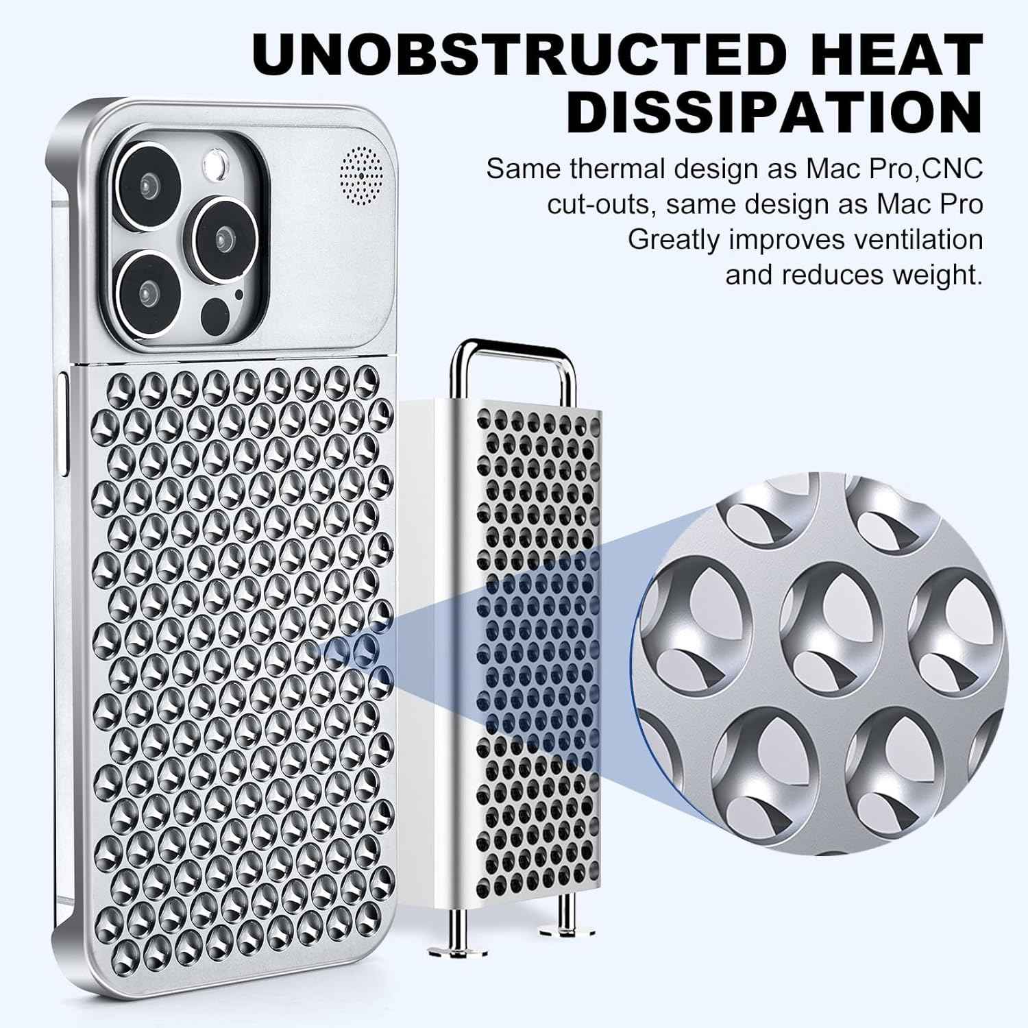 iPhone 15 Series - Aluminium Frameless Case