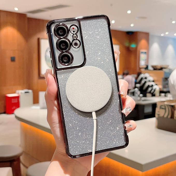 Galaxy Series - Luxury Glitter Magsafe Case