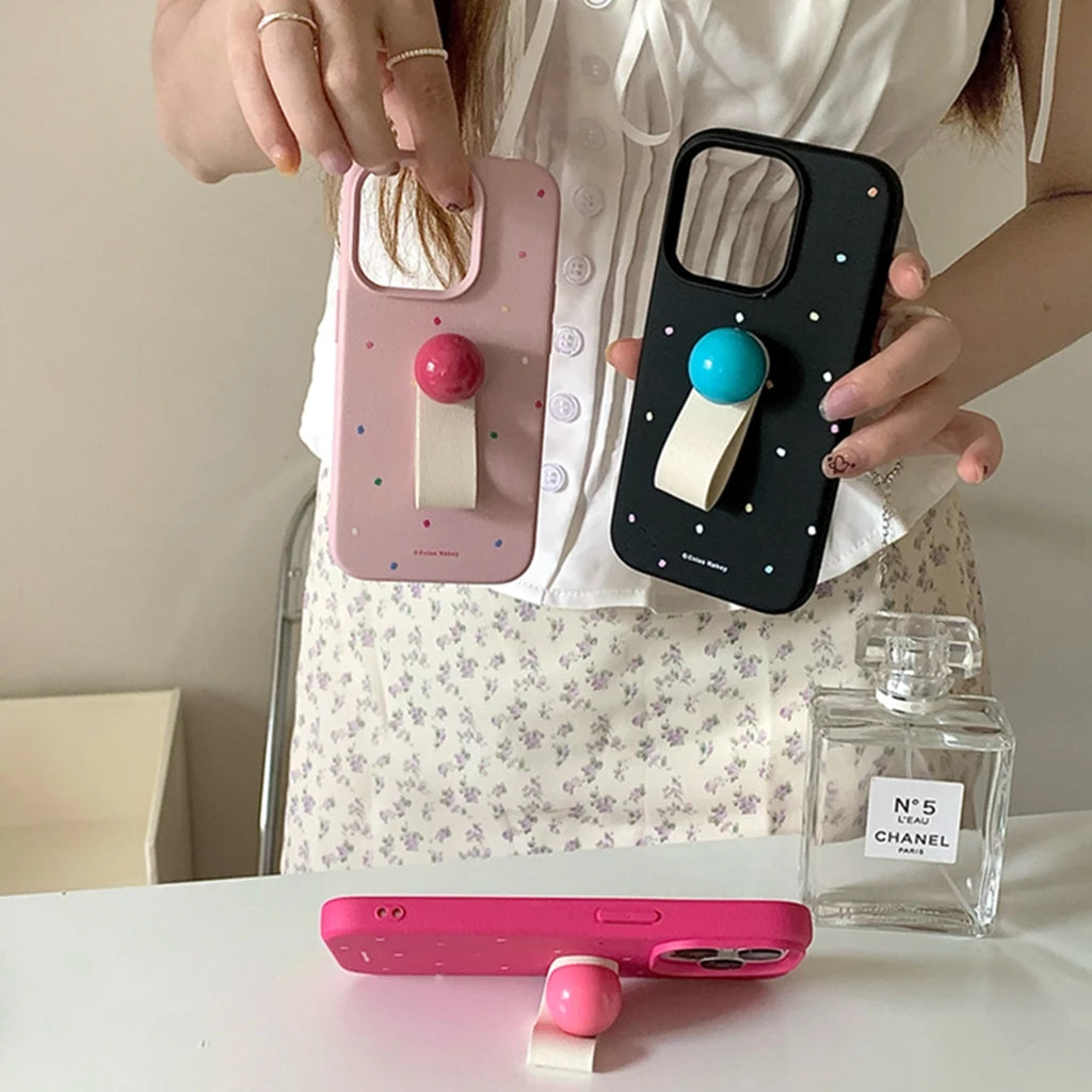 iPhone - Pear Ring Buckle Case