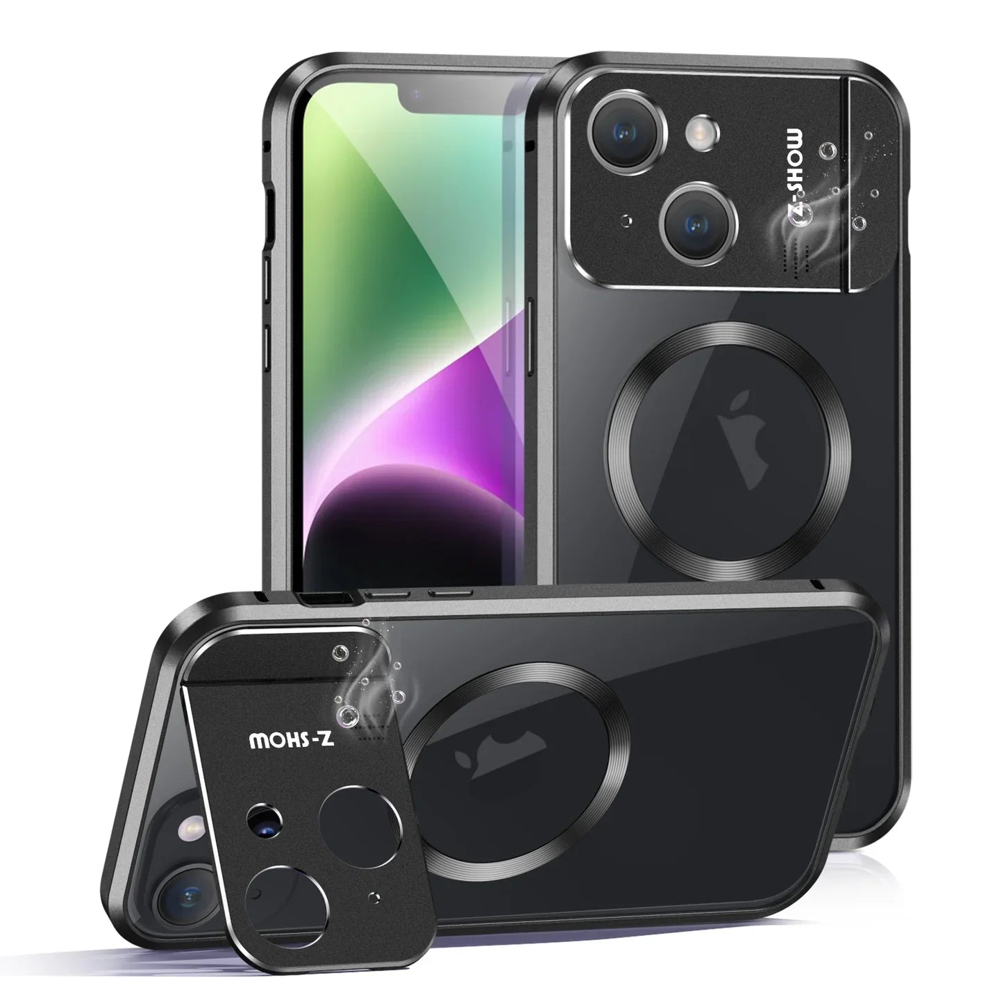 iPhone - Magnetic Suction Folding Bracket Aromatherapy Phone Case