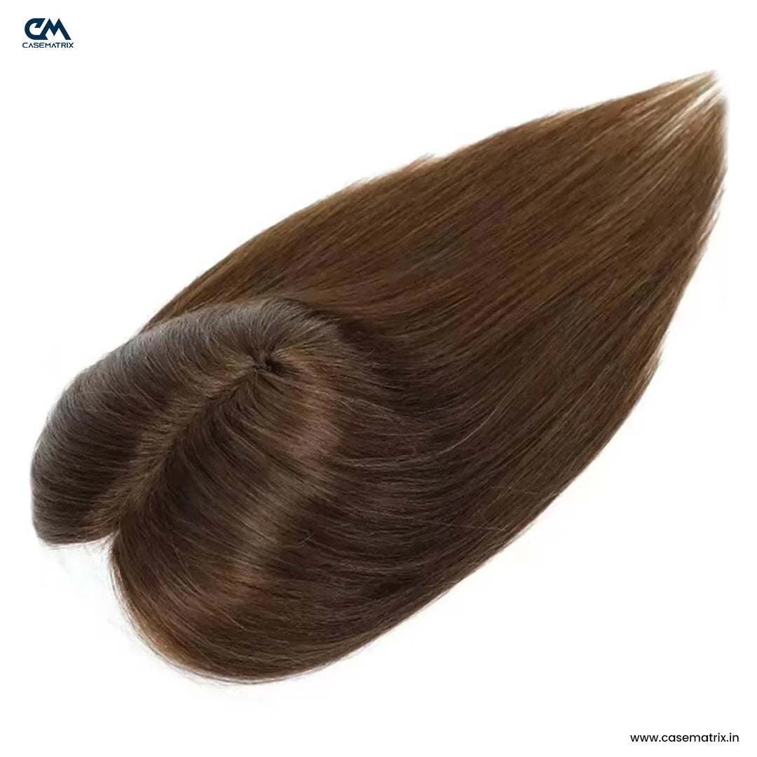 Invisible Human Hair Lace Topper - 14 Inch