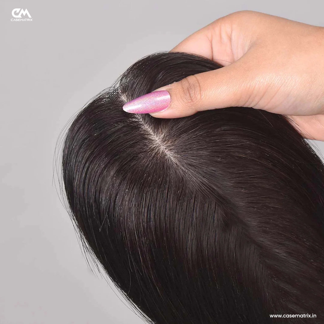 Silk Base Human Hair Topper 2.5*5Inc