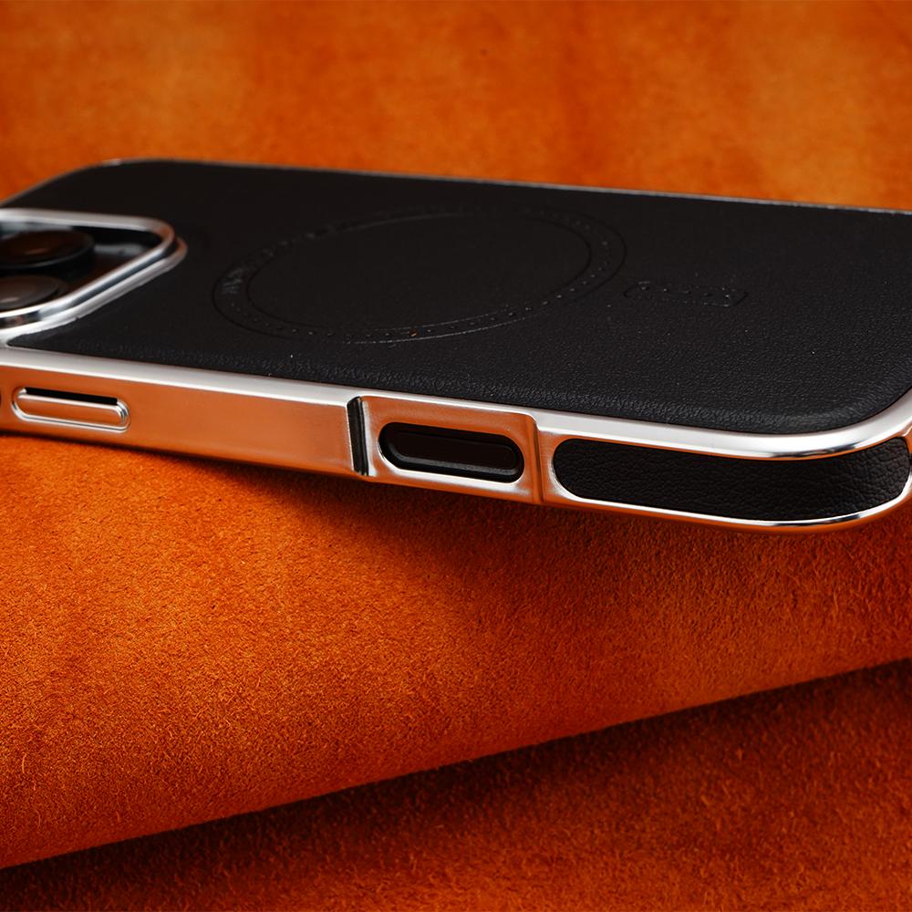 iPhone Series - LuxeFrame Leather Magnetic Case