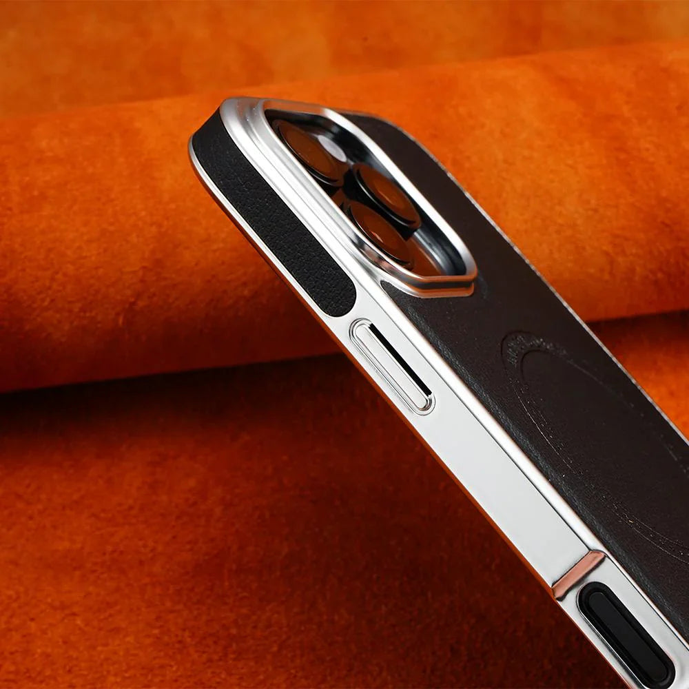iPhone Series - LuxeFrame Leather Magnetic Case