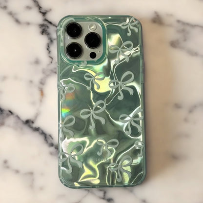 Crystal Bow Ribbon Case