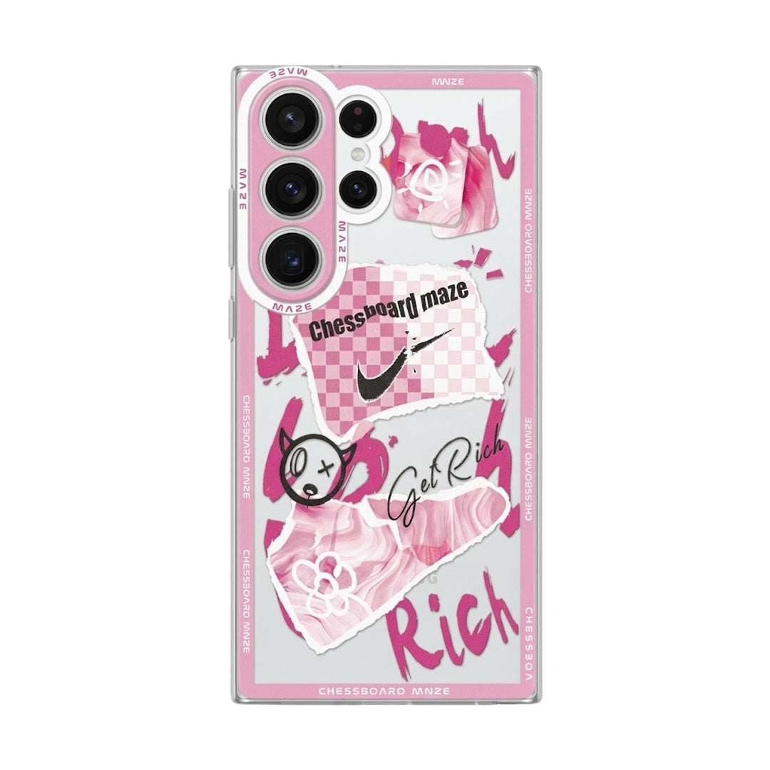 Pink Maze Street Art Case
