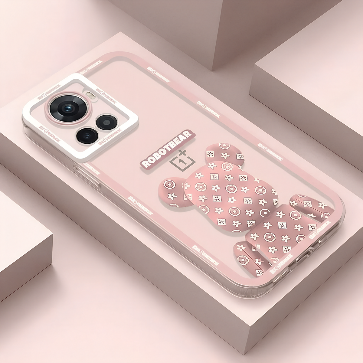 Bearbrick Soft Gel Rubber Case - Oneplus