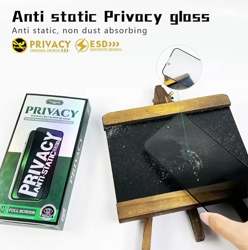 iPhone 14 Anti-Peeping Privacy Tempered Glass