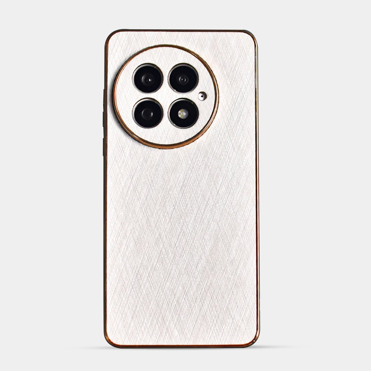Golden Edge Bamboo Texture Case