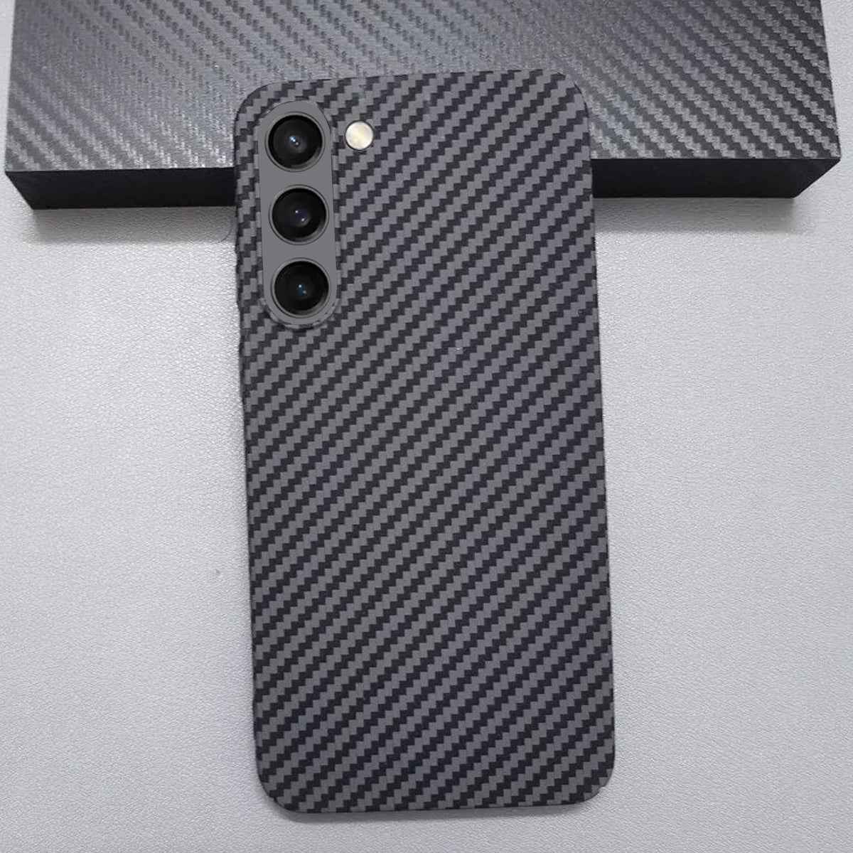 Galaxy S22 Ultra - Ultra Thin Carbon Fiber Texture Case