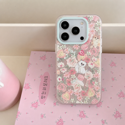Rosey Paws Charm - iPhone