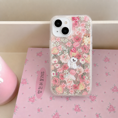Rosey Paws Charm - iPhone
