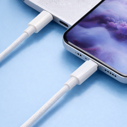 NeoStrand Type-C Charge Cable - White