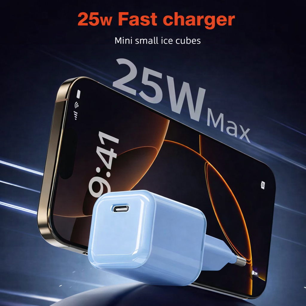 AeroBlock Fast Charge Adapter - Blue