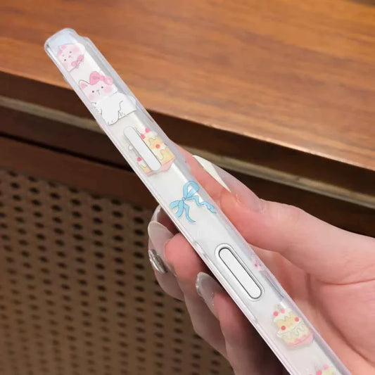 Kawaii Kitty Clear Case - iPhone