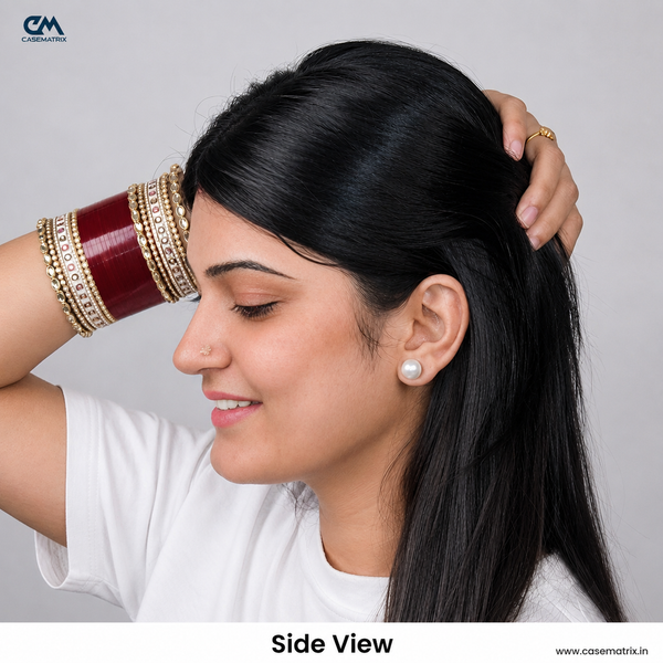 Lace Hair Topper – 18 Inch, Crown & Part Line Coverage for Thinning Hair