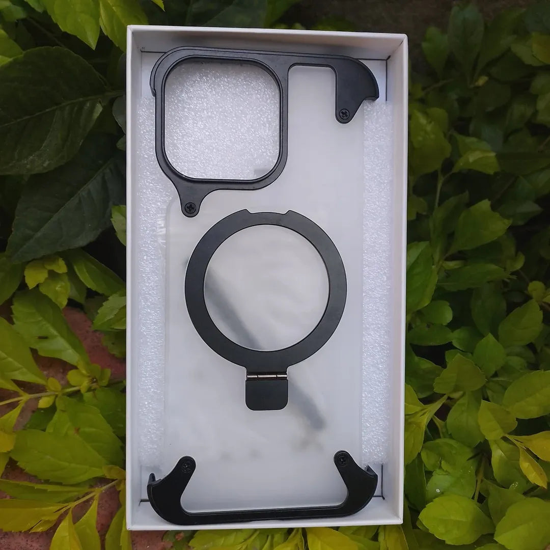 iPhone - Rimless Aluminium Magnetic Case