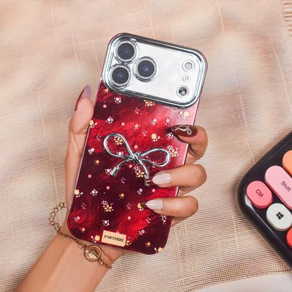 Crimson Royale Bow Case - iPhone