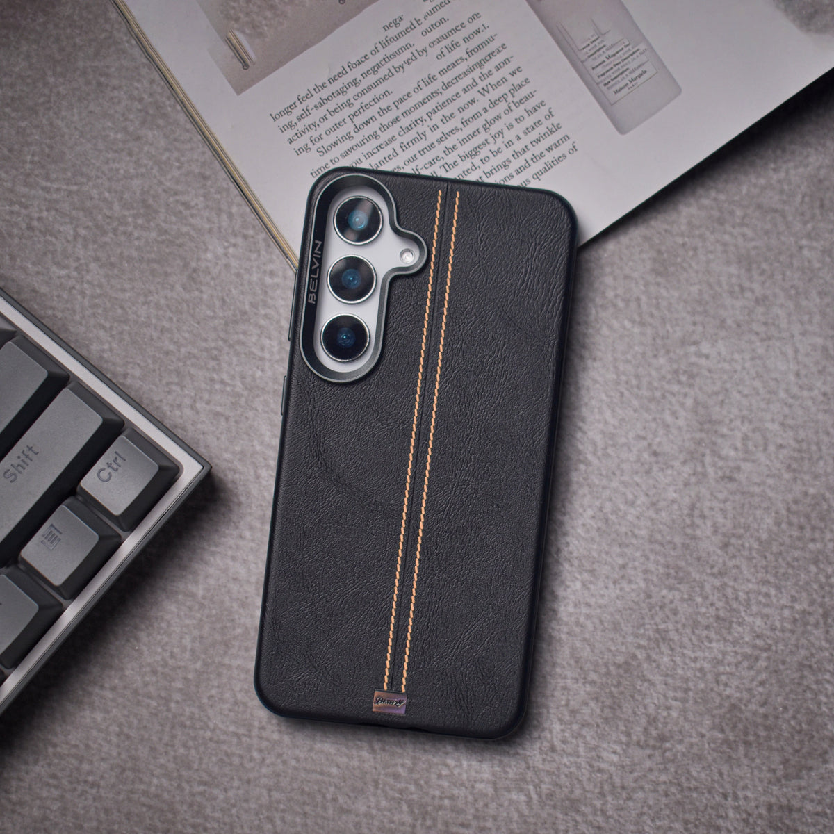 Dual-Line Texture Case - Galaxy