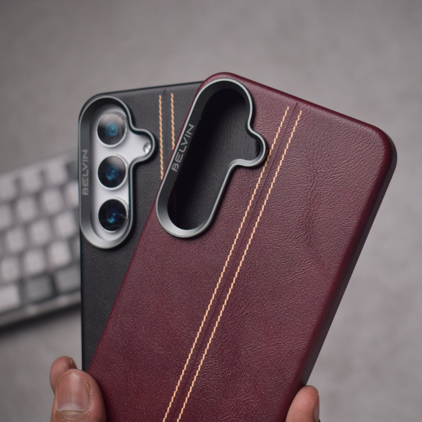 Dual-Line Texture Case - Galaxy
