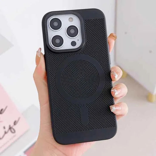 iPhone 14 Series - Breathable Mesh Magsafe Case