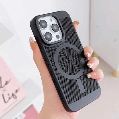 iPhone 14 Series - Breathable Mesh Magsafe Case