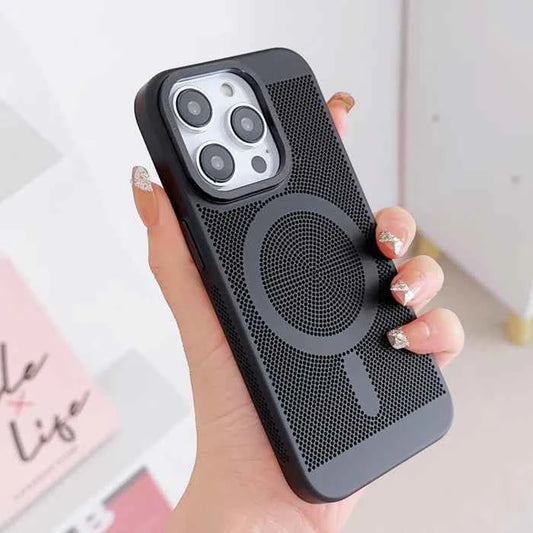 iPhone 14 Series - Breathable Mesh Magsafe Case