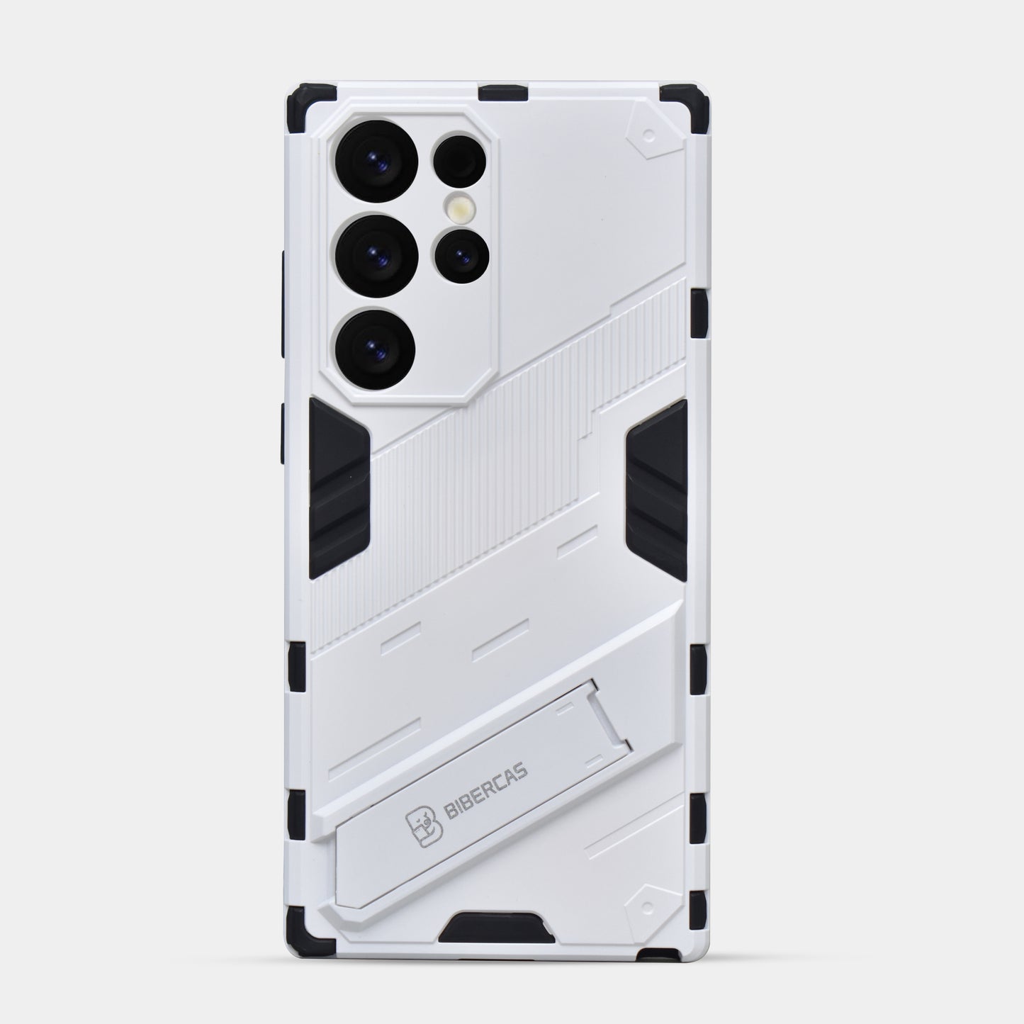 Galaxy S Series - Elegant Hard Armor Invisible Bracket Phone Case