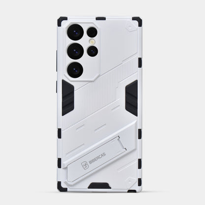 Galaxy S Series - Elegant Hard Armor Invisible Bracket Phone Case