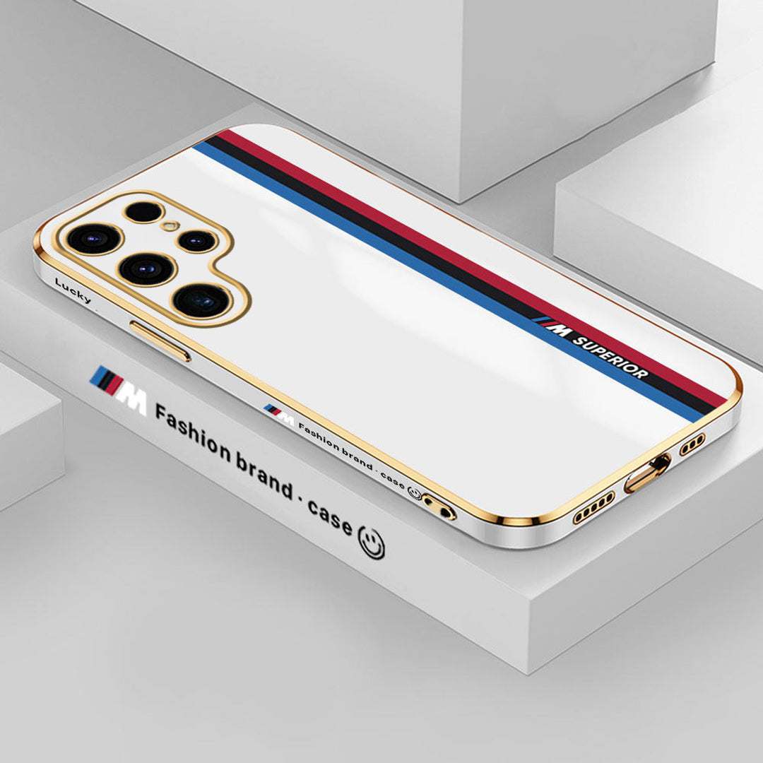 Galaxy S21 Ultra Electroplating Racetrack Case