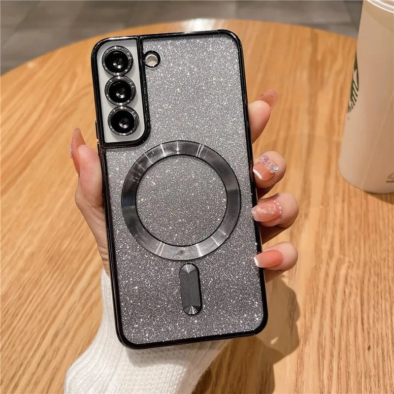 Galaxy Series - Luxury Glitter Magsafe Case