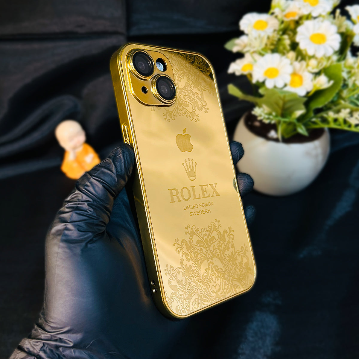 Luxe Camera Protective Gold Plated Case - iPhone