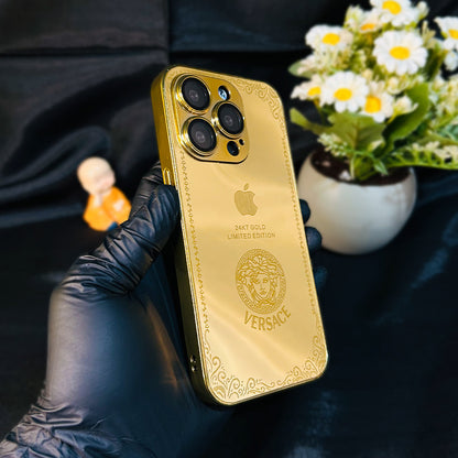Luxe Camera Protective Gold Plated Case - iPhone