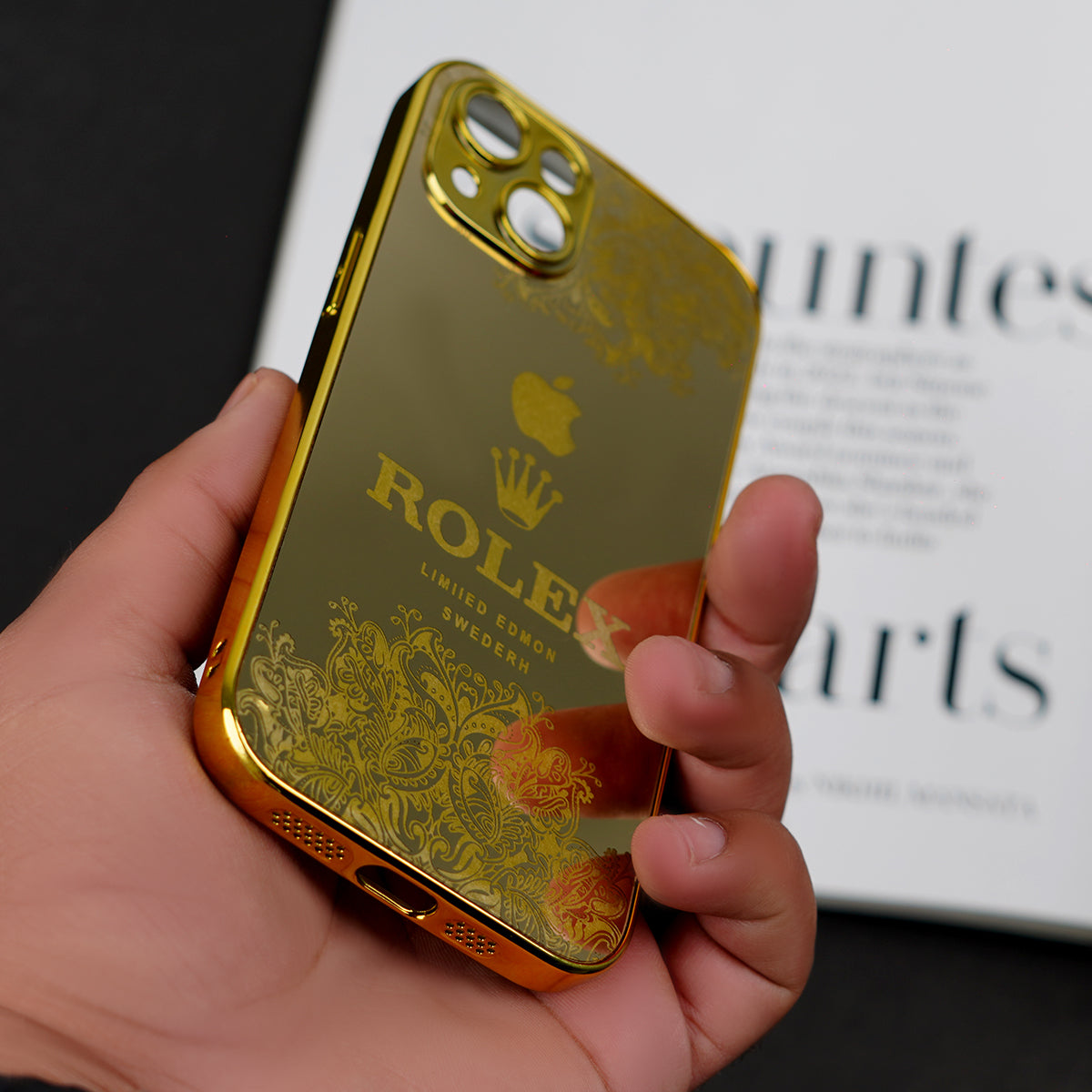 Luxe Camera Protective Gold Plated Case - iPhone