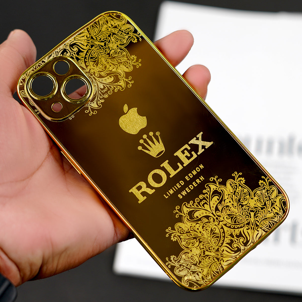 Luxe Camera Protective Gold Plated Case - iPhone