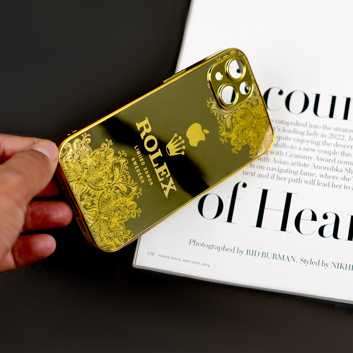 Luxe Camera Protective Gold Plated Case - iPhone