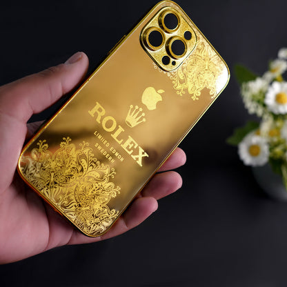 Luxe Camera Protective Gold Plated Case - iPhone