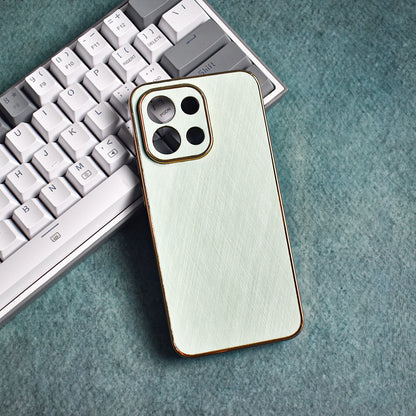 Golden Edge Bamboo Texture Case